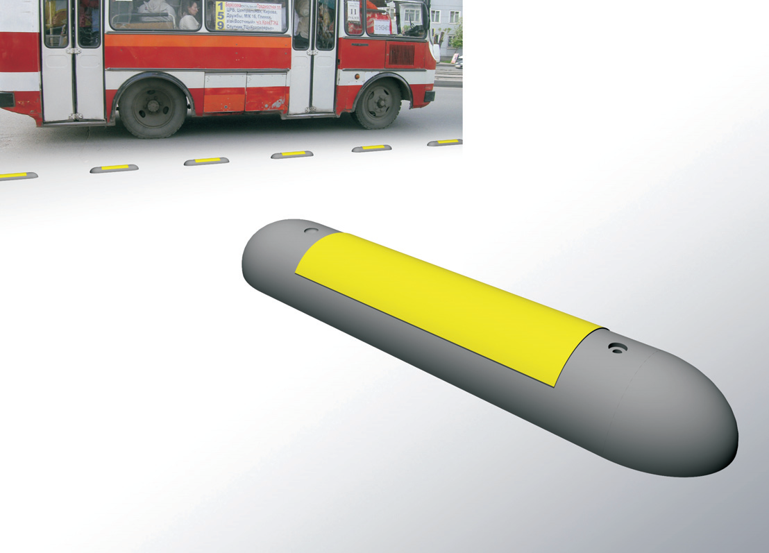 Выделитель полос общественного транспорта